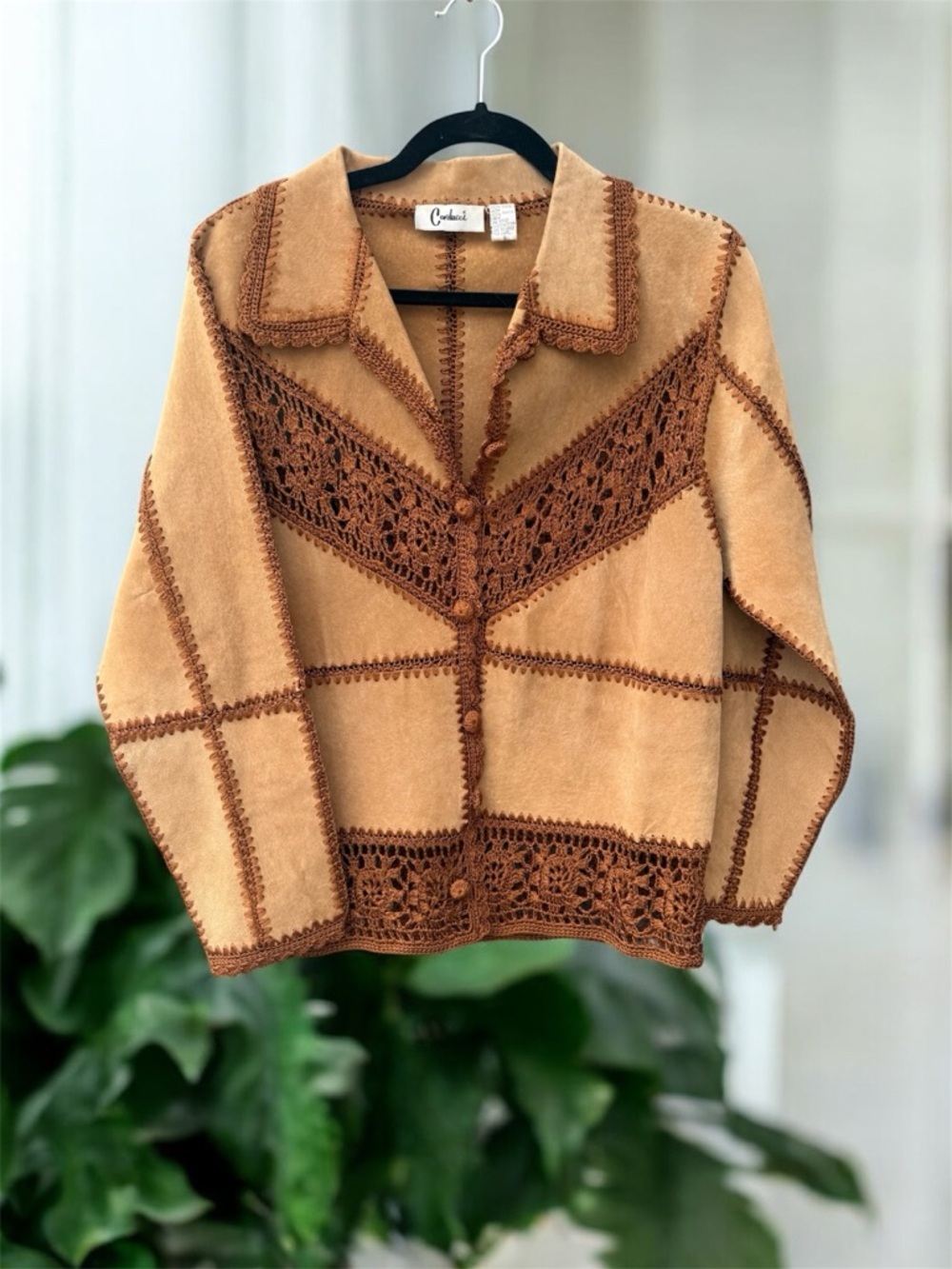 Carducci Vintage 100% Suede Jacket Small - Picture 2 of 3